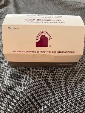 BRAND NEW Denneroll Cervical Support Pillow with Box.